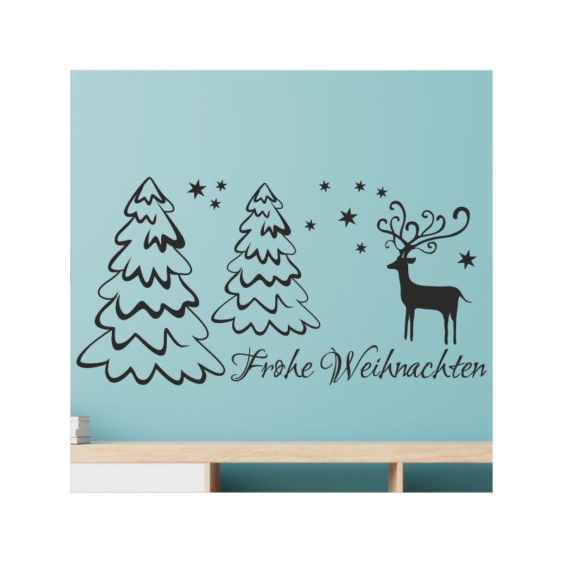 Wandaufkleber Wandtattoo Aufkleber Wand Weihnachten X-MAS Merry Christmas Kugel Schmuck  Weihnachtsbäckerei Backen Plätzen Backh