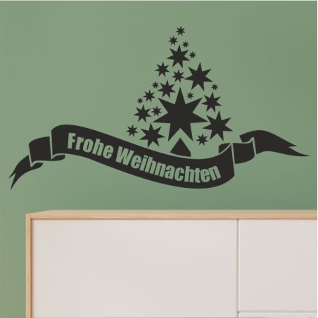 Wandaufkleber Wandtattoo Aufkleber Wand Weihnachten X-MAS Merry Christmas Kugel Schmuck  Weihnachtsbäckerei Backen Plätzen Backh