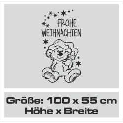 Wandaufkleber Wandtattoo Aufkleber Wand Weihnachten X-MAS Merry Christmas Kugel Schmuck  Weihnachtsbäckerei Backen Plätzen Backh