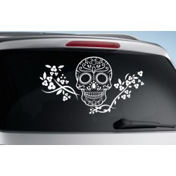 Aufkleber Auto Heckscheibe Car Tattoo Style La Familia Pferd Pferde Gecko Sprüche Power Blumen Ranke Fee Hexe Faultier Kolben