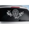 Aufkleber Auto Heckscheibe Car Tattoo Style La Familia Pferd Pferde Gecko Sprüche Power Blumen Ranke Fee Hexe Faultier Kolben