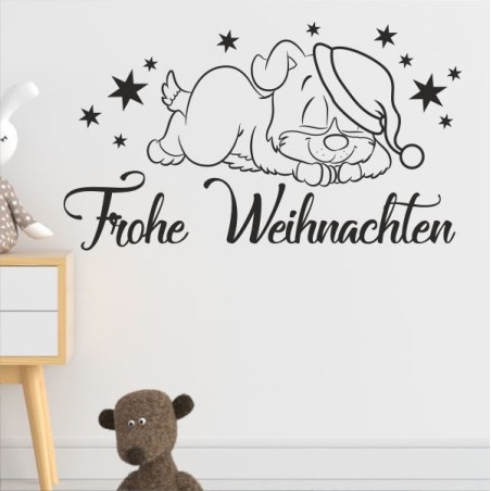 Wandaufkleber Wandtattoo Aufkleber Wand Weihnachten X-MAS Merry Christmas Kugel Schmuck  Weihnachtsbäckerei Backen Plätzen Backh