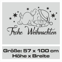 Wandaufkleber Wandtattoo Aufkleber Wand Weihnachten X-MAS Merry Christmas Kugel Schmuck  Weihnachtsbäckerei Backen Plätzen Backh