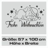 Wandaufkleber Wandtattoo Aufkleber Wand Weihnachten X-MAS Merry Christmas Kugel Schmuck  Weihnachtsbäckerei Backen Plätzen Backh
