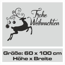 Wandaufkleber Wandtattoo Aufkleber Wand Weihnachten X-MAS Merry Christmas Kugel Schmuck  Weihnachtsbäckerei Backen Plätzen Backh
