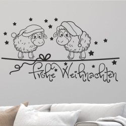 Wandaufkleber Wandtattoo Aufkleber Wand Weihnachten X-MAS Merry Christmas Kugel Schmuck  Weihnachtsbäckerei Backen Plätzen Backh