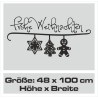 Wandaufkleber Wandtattoo Aufkleber Wand Weihnachten X-MAS Merry Christmas Kugel Schmuck  Weihnachtsbäckerei Backen Plätzen Backh