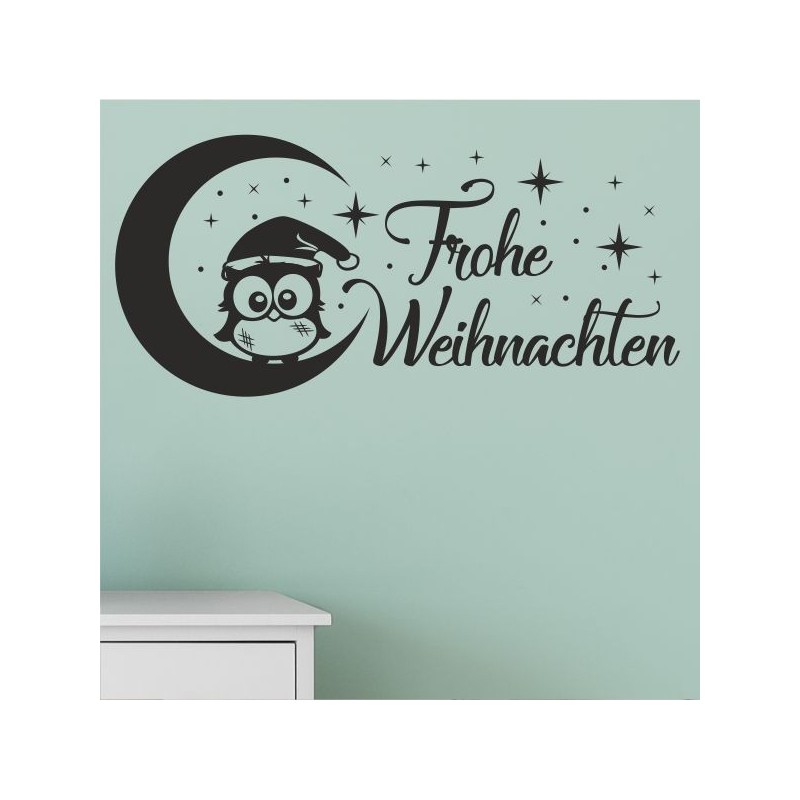 Wandaufkleber Wandtattoo Aufkleber Wand Weihnachten X-MAS Merry Christmas Kugel Schmuck  Weihnachtsbäckerei Backen Plätzen Backh