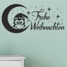 Wandaufkleber Wandtattoo Aufkleber Wand Weihnachten X-MAS Merry Christmas Kugel Schmuck  Weihnachtsbäckerei Backen Plätzen Backh