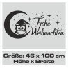 Wandaufkleber Wandtattoo Aufkleber Wand Weihnachten X-MAS Merry Christmas Kugel Schmuck  Weihnachtsbäckerei Backen Plätzen Backh