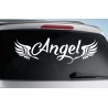 Aufkleber Auto Heckscheibe Car Tattoo Style La Familia Pferd Pferde Gecko Sprüche Power Blumen Ranke Fee Hexe Faultier Kolben