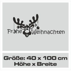 Wandaufkleber Wandtattoo Aufkleber Wand Weihnachten X-MAS Merry Christmas Kugel Schmuck  Weihnachtsbäckerei Backen Plätzen Backh