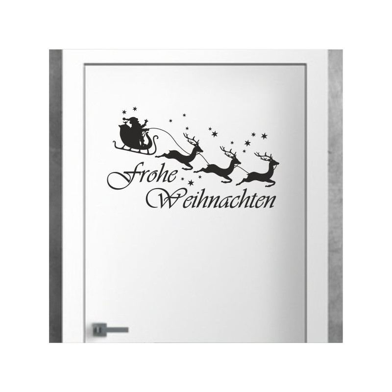 Wandaufkleber Wandtattoo Aufkleber Wand Weihnachten X-MAS Merry Christmas Kugel Schmuck  Weihnachtsbäckerei Backen Plätzen Backh
