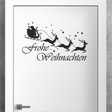 Wandaufkleber Wandtattoo Aufkleber Wand Weihnachten X-MAS Merry Christmas Kugel Schmuck  Weihnachtsbäckerei Backen Plätzen Backh