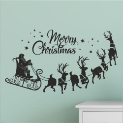 Wandaufkleber Wandtattoo Aufkleber Wand Weihnachten X-MAS Merry Christmas Kugel Schmuck  Weihnachtsbäckerei Backen Plätzen Backh