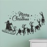 Wandaufkleber Wandtattoo Aufkleber Wand Weihnachten X-MAS Merry Christmas Kugel Schmuck  Weihnachtsbäckerei Backen Plätzen Backh