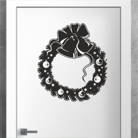 Wandaufkleber Wandtattoo Aufkleber Wand Weihnachten X-MAS Merry Christmas Kugel Schmuck  Weihnachtsbäckerei Backen Plätzen Backh