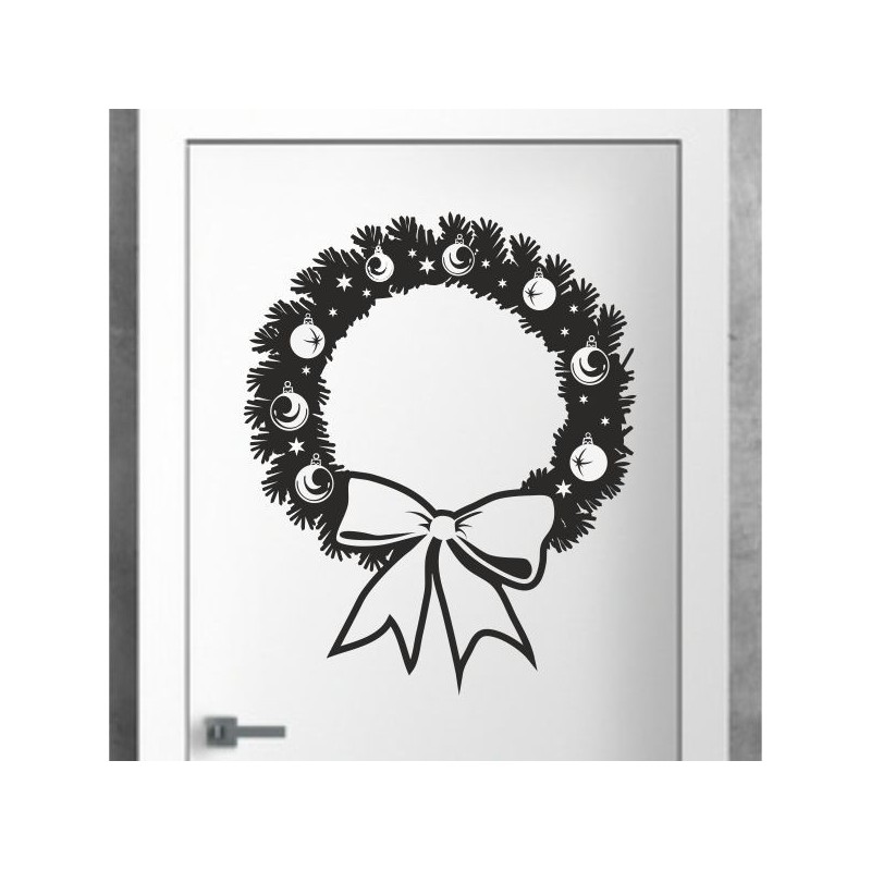 Wandaufkleber Wandtattoo Aufkleber Wand Weihnachten X-MAS Merry Christmas Kugel Schmuck  Weihnachtsbäckerei Backen Plätzen Backh