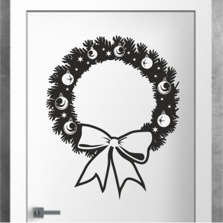 Wandaufkleber Wandtattoo Aufkleber Wand Weihnachten X-MAS Merry Christmas Kugel Schmuck  Weihnachtsbäckerei Backen Plätzen Backh