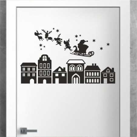 Wandaufkleber Wandtattoo Aufkleber Wand Weihnachten X-MAS Merry Christmas Kugel Schmuck  Weihnachtsbäckerei Backen Plätzen Backh