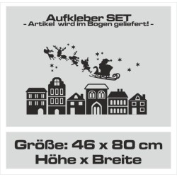 Wandaufkleber Wandtattoo Aufkleber Wand Weihnachten X-MAS Merry Christmas Kugel Schmuck  Weihnachtsbäckerei Backen Plätzen Backh