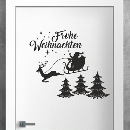 Wandaufkleber Wandtattoo Aufkleber Wand Weihnachten X-MAS Merry Christmas Kugel Schmuck  Weihnachtsbäckerei Backen Plätzen Backh