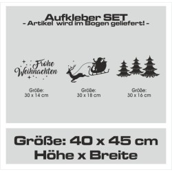 Wandaufkleber Wandtattoo Aufkleber Wand Weihnachten X-MAS Merry Christmas Kugel Schmuck  Weihnachtsbäckerei Backen Plätzen Backh