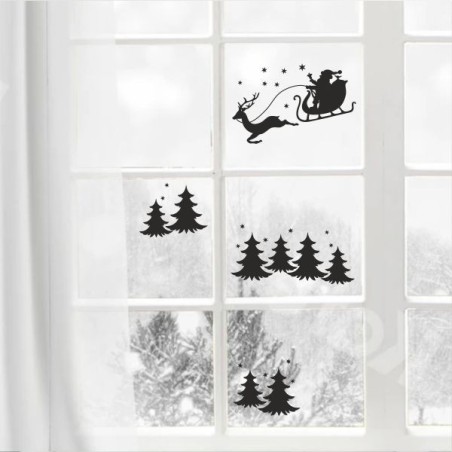 Wandaufkleber Wandtattoo Aufkleber Wand Weihnachten X-MAS Merry Christmas Kugel Schmuck  Weihnachtsbäckerei Backen Plätzen Backh