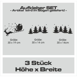 Wandaufkleber Wandtattoo Aufkleber Wand Weihnachten X-MAS Merry Christmas Kugel Schmuck  Weihnachtsbäckerei Backen Plätzen Backh