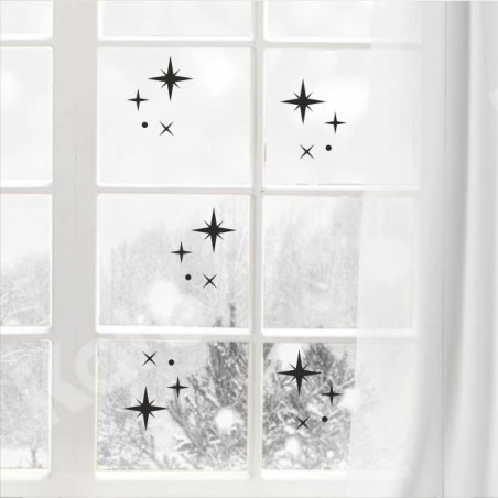 Wandaufkleber Wandtattoo Aufkleber Wand Weihnachten X-MAS Merry Christmas Kugel Schmuck  Weihnachtsbäckerei Backen Plätzen