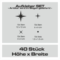 Wandaufkleber Wandtattoo Aufkleber Wand Weihnachten X-MAS Merry Christmas Kugel Schmuck  Weihnachtsbäckerei Backen Plätzen