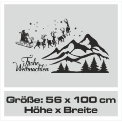 Wandaufkleber Wandtattoo Aufkleber Wand Weihnachten X-MAS Merry Christmas Kugel Schmuck  Weihnachtsbäckerei Backen Plätzen