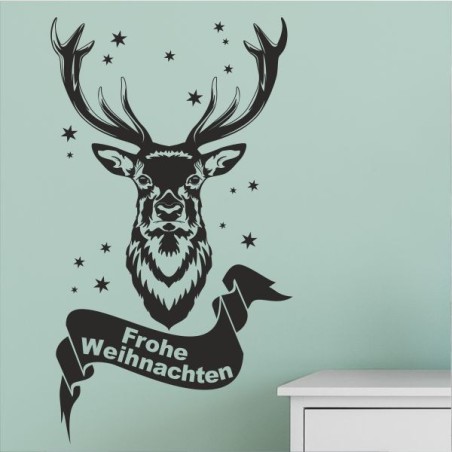 Wandaufkleber Wandtattoo Aufkleber Wand Weihnachten X-MAS Merry Christmas Kugel Schmuck  Weihnachtsbäckerei Backen Plätzen