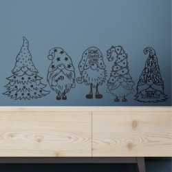 Wandaufkleber Wandtattoo Aufkleber Wand Weihnachten X-MAS Merry Christmas Kugel Schmuck  Weihnachtsbäckerei Backen Plätzen