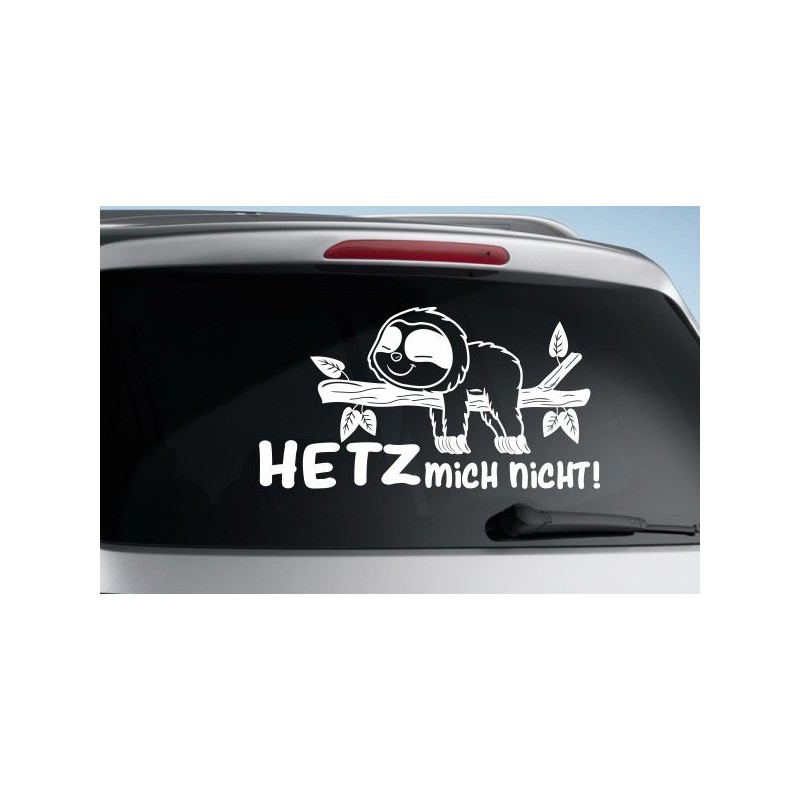 Aufkleber Auto Heckscheibe Car Tattoo Style La Familia Pferd Pferde Gecko Sprüche Power Blumen Ranke Fee Hexe Faultier Kolben