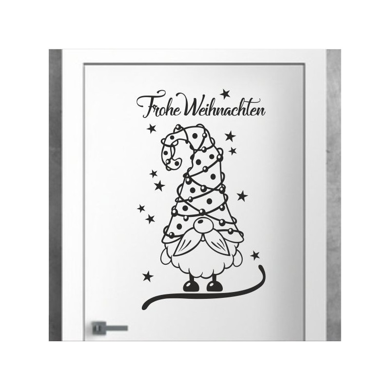 Wandaufkleber Wandtattoo Aufkleber Wand Weihnachten X-MAS Merry Christmas Kugel Schmuck  Weihnachtsbäckerei Backen Plätzen