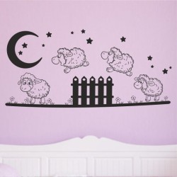 Wandaufkleber Wandtattoo Aufkleber Wand Pony Feuerwehr Dino T-Rex Autos Cars Bagger Fee Elfen Blumen Pirat Faultier Teddy Traum