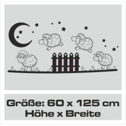 Wandaufkleber Wandtattoo Aufkleber Wand Pony Feuerwehr Dino T-Rex Autos Cars Bagger Fee Elfen Blumen Pirat Faultier Teddy Traum