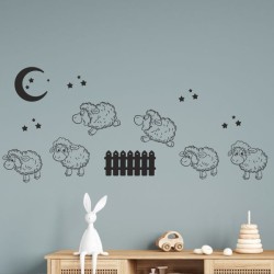 Wandaufkleber Wandtattoo Aufkleber Wand Pony Feuerwehr Dino T-Rex Autos Cars Bagger Fee Elfen Blumen Pirat Faultier Teddy Traum