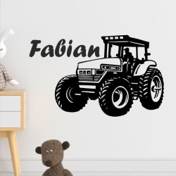 Wandaufkleber Wandtattoo Aufkleber Wand Pony Feuerwehr Dino T-Rex Autos Cars Bagger Fee Elfen Blumen Pirat Faultier Teddy Traum