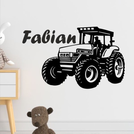 Wandaufkleber Wandtattoo Aufkleber Wand Pony Feuerwehr Dino T-Rex Autos Cars Bagger Fee Elfen Blumen Pirat Faultier Teddy Traum