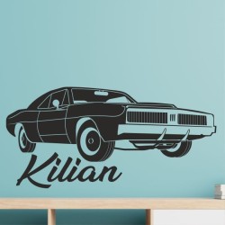 Wandaufkleber Wandtattoo Aufkleber Wand Pony Feuerwehr Dino T-Rex Autos Cars Bagger Fee Elfen Blumen Pirat Faultier Teddy Traum