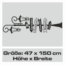 Wandaufkleber Wandtattoo Aufkleber Wand Pony Feuerwehr Dino T-Rex Autos Cars Bagger Fee Elfen Blumen Pirat Faultier Teddy Traum