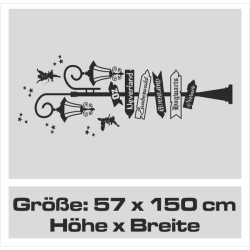 Wandaufkleber Wandtattoo Aufkleber Wand Pony Feuerwehr Dino T-Rex Autos Cars Bagger Fee Elfen Blumen Pirat Faultier Teddy Traum