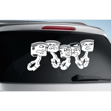 Aufkleber Auto Heckscheibe Car Tattoo Style La Familia Pferd Pferde Gecko Sprüche Power Blumen Ranke Fee Hexe Faultier Kolben