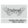 Aufkleber Auto Heckscheibe Car Tattoo Style La Familia Pferd Pferde Gecko Sprüche Power Blumen Ranke Fee Hexe Faultier Kolben