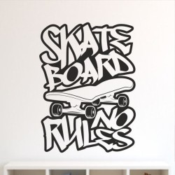 Wandaufkleber Wandtattoo Sport Fußball Kicker Spiel Kinder Kids Snowbord Skateboard Skater Stuntroller Roller BMX Basket Ball