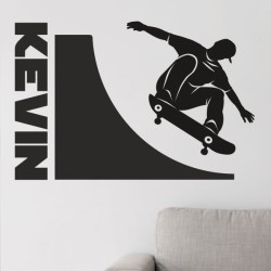 Wandaufkleber Wandtattoo Sport Fußball Kicker Spiel Kinder Kids Snowbord Skateboard Skater Stuntroller Roller BMX Basket Ball