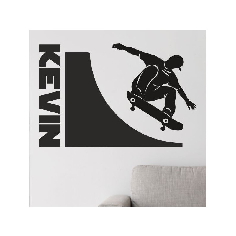 Wandaufkleber Wandtattoo Sport Fußball Kicker Spiel Kinder Kids Snowbord Skateboard Skater Stuntroller Roller BMX Basket Ball