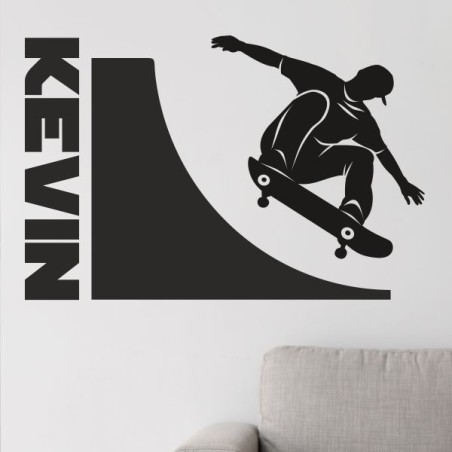 Wandaufkleber Wandtattoo Sport Fußball Kicker Spiel Kinder Kids Snowbord Skateboard Skater Stuntroller Roller BMX Basket Ball